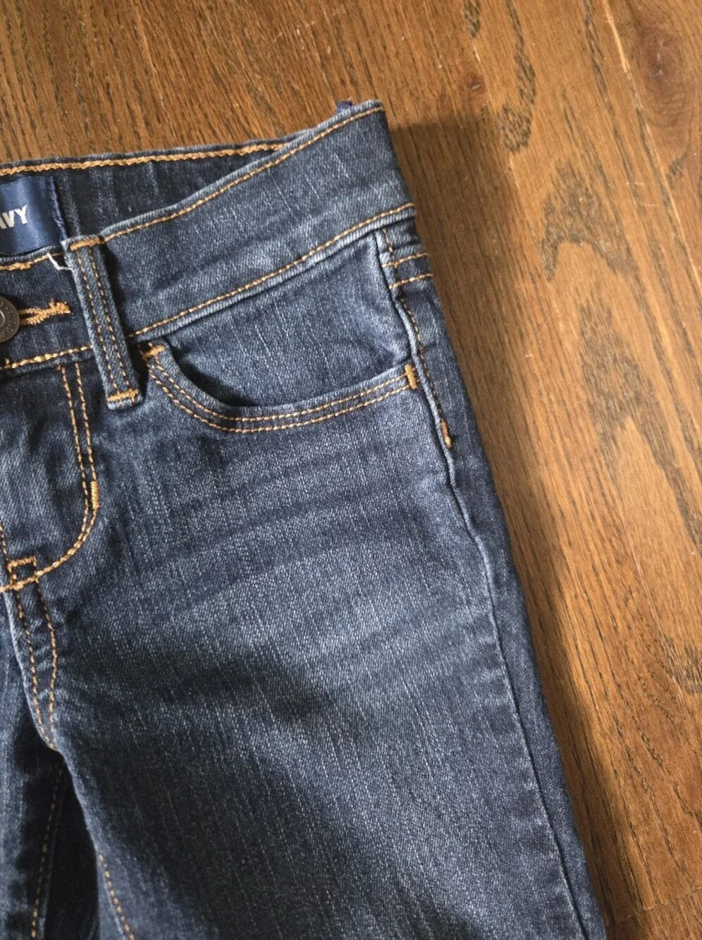 Old Navy Girls 5R Dark Blue Skinny Jeans